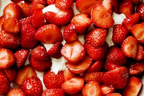 strawberry cream