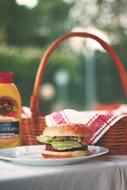 hamburger basket
