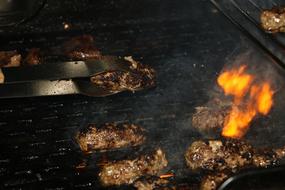 roasted juicy meat