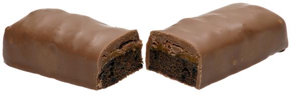 Chocolate Candy Bar on white backgroung