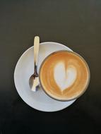 coffee with picture
