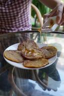 Pancake Ginger Sugar Brown