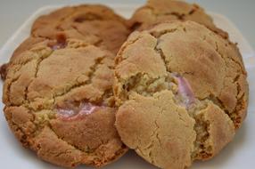 strawberry cookies