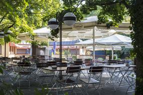 Beer Garden Radeberger Dining