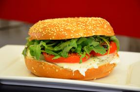 veggie burger
