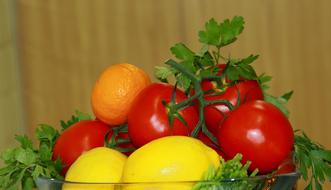 colorful vegetables