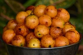 Sour tropical fruits