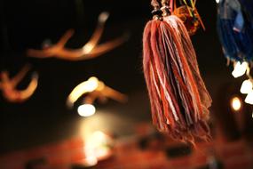 fluffy bar decoration