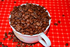 full cup of grains