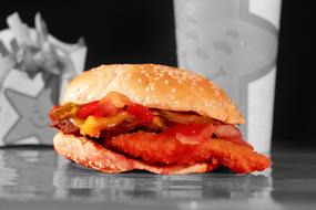 hearty burger
