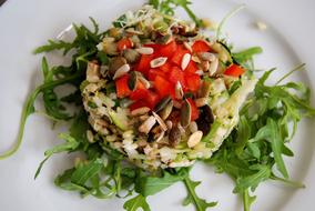 healthy tasty salad