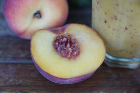sweet healthy peach