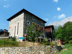stone old building