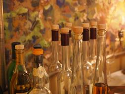 bar bottles
