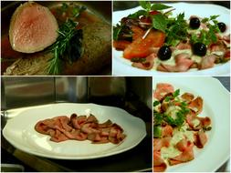 food collage