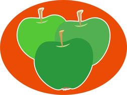 green apples icon