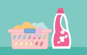 laundry washing cleaning drawing