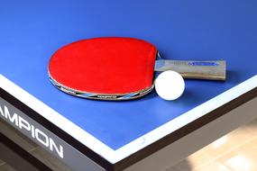 Tennis Sport blue table