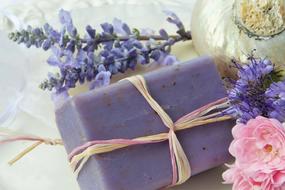 Soap Purple and Lavender