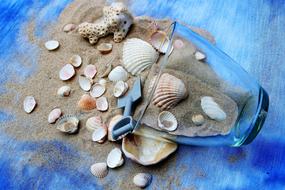 Blue Memory Summer sand