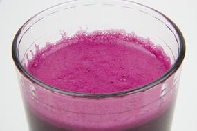 purple beetroot juice