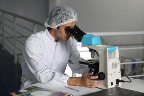 Scientist Drugstore Microscope person