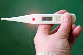 Thermometer hand