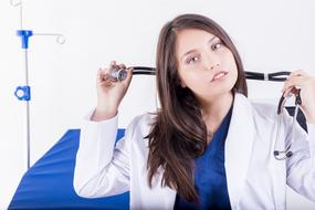 portrait of Doctor Woman