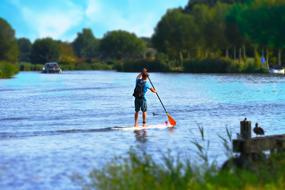 Supping in summer