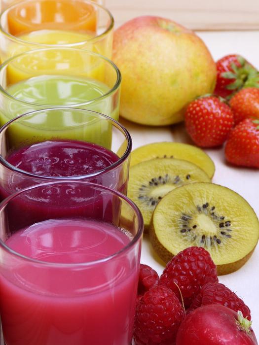 Juice and Smoothies Colorful