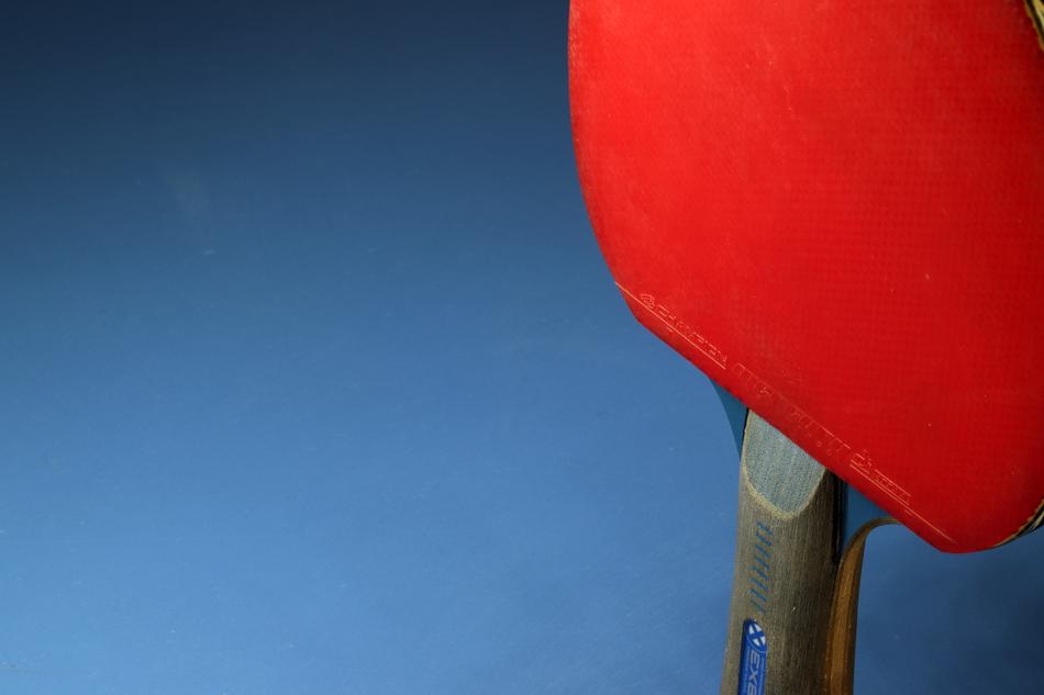 Tennis Ping-Pong roket red