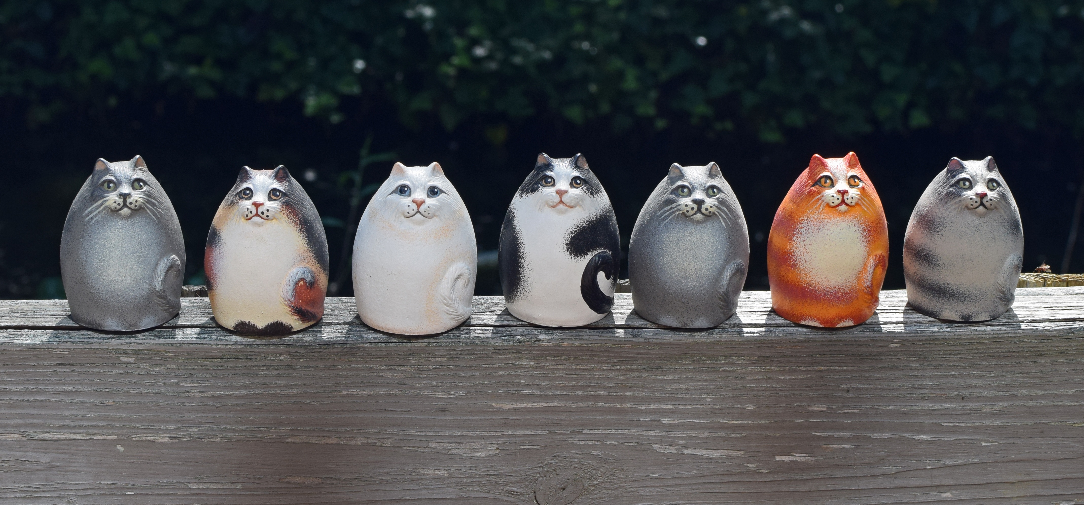 Котик из глины