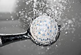 Shower Head Water Drop