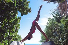 Yoga Pose girl