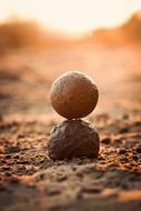 meditation nature of rocks