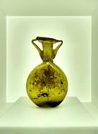Glass Bottle Old oil