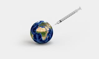 syringe world medicine banner