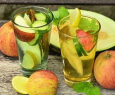 Fruit infused Water, Detox drink