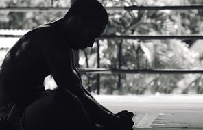 Man Black And White fitness