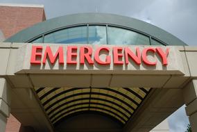 Hospital Emergency sign