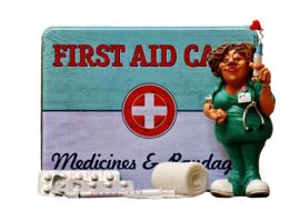 First Aid Nurse clay fig