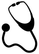 stethoscope doctor nurse drawing