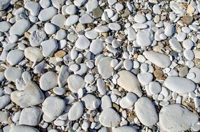 flat pebble Stones, Background