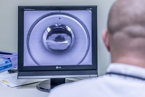 monitor with Magnetic Resonance Imaging