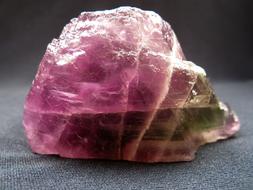 purple mineral on the table