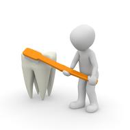 tooth dentist body care drawing