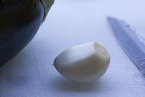 Eggplant Garlic Knife