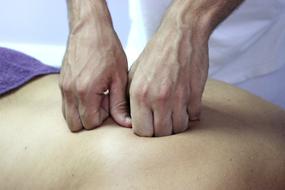 osteopathy session