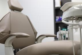 Dental chair close up