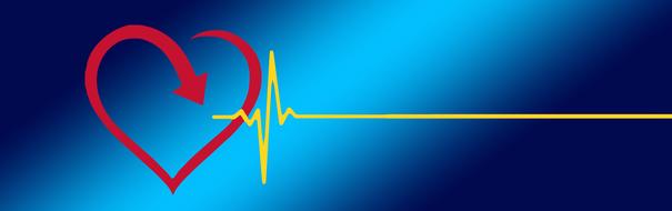 health pulse heart rate drawing